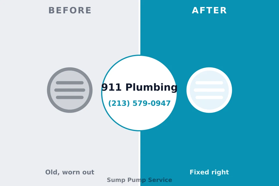Before and after: plumbing repair Mount Kisco, NY